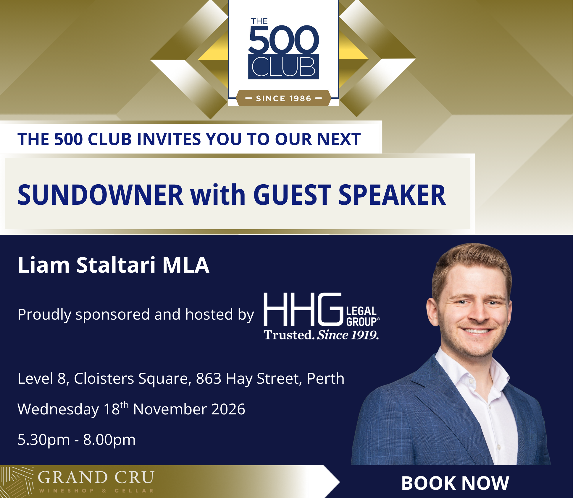 The 500 Club Sundowner at HHG Legal Group